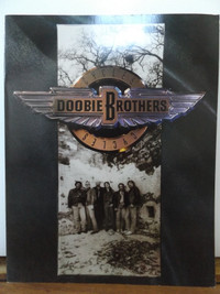 VINTAGE DOOBIE BROTHERS 1989 CYCLES WORLD TOUR PROGRAM w/ STUB