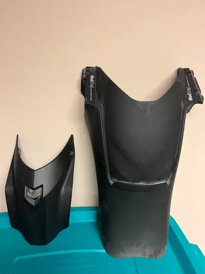 Bought a 1300GS have items from my 1250 for sale, Machine Art Moto front & rear fender extenders $15...