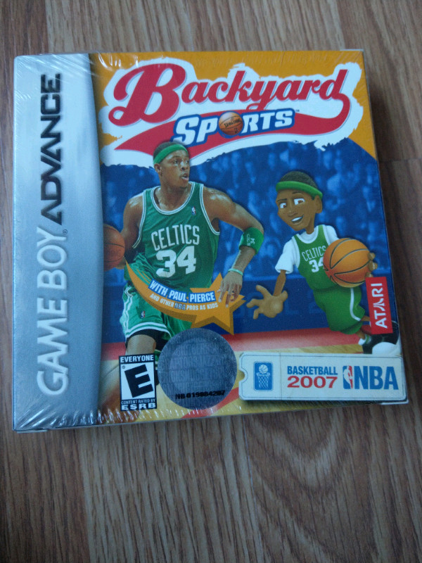 Backyard Sports Basketball 2007 gba game NEW in Toys & Games in Bedford