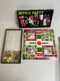 Vintage OFFICE PARTY board game (1969) - Complete