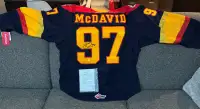 Connor Mcdavid Signed/Autographed CCM PRO ERIE OTTERS JERSEY