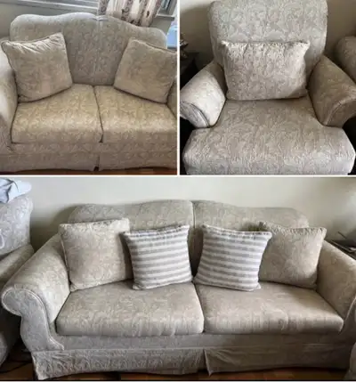 Moving Sale-Great Sofa Set-Super Comfortable & Strong, View more