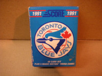 1991 Toronto Blue Jays Score 40 card set
