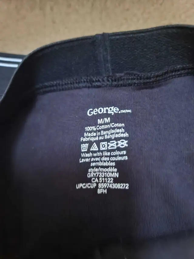 Brand New George Men Underwer Black in Men's in Calgary - Image 3