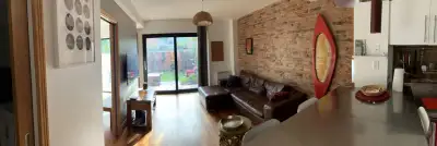 Très Beau 4 ½ MEUBLÉ ET ÉQUIPÉ  avec JARDIN