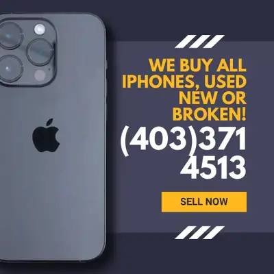 We Buy iPhone for Cash! Buying all iPhones! New, Used or Broken!, View more