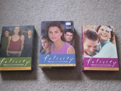 In great condition. Season 2 - Sophomore Year- 6 disc set Season 3 - Junior Year- 5 disc set Season...