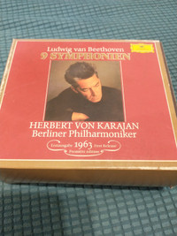 Ludwig von Beethoven 9 symphonies (5 CDs and booklet) box set