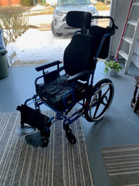 Wheelchair - Maple Leaf Super Tilt - like brand new!