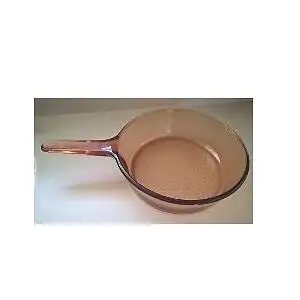 Vision Ware Amber Glass Deep 10" Skillet, View more