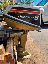 6HP Johnson Outboard Motor