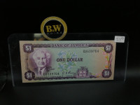 1960 Bank of Jamaica one dollar banknote!!!