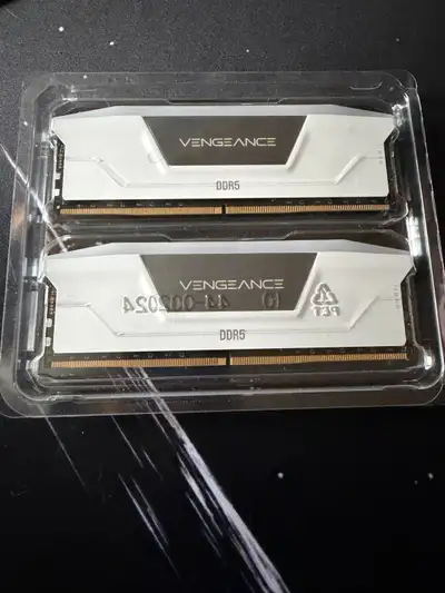 Corsair Vengeance RGB 64GB (2x32gb) DDR5 6000Mhz Cl30 RAM, View more
