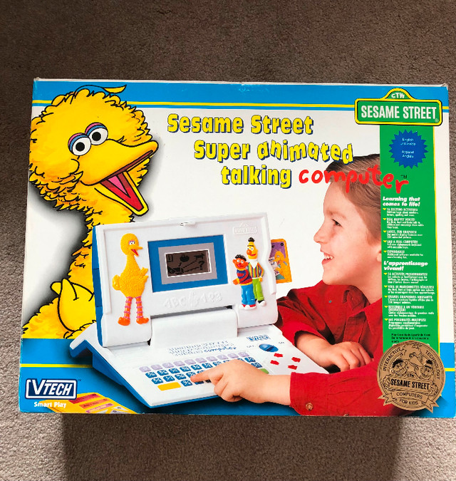 VTech Electronic Sesame Street Big Bird Computer in Toys & Games in Hamilton - Image 3