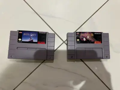Super Nintendo's Final Fantasy Mystic Quest $30, View more