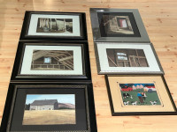 Various (charles chisholms etc) framed  prints and canvas art 
