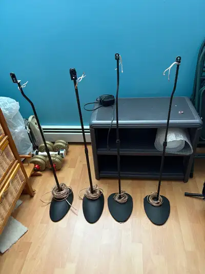 Speakers stands for surround sound system, View more