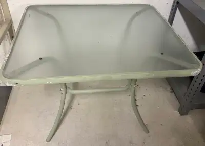 Square Glass Patio Table, View more