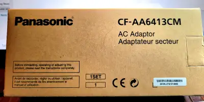 PANASONIC Toughbook 20 ToughPad  CF-AA6413CM  AC adapter 65W 16V, View more