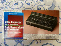 Video Enhancer/ Stereo Audio Mixer
