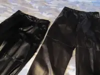 Pantalon en simili-cuir