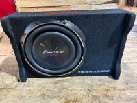 Pioneer 10” shallow mount sub in factory box