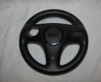 Black Wii Wheel, For Mario Kart - Nintendo Brand $10