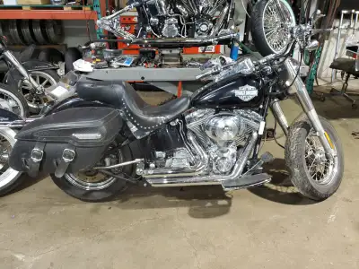 2006 HARLEY DAVIDSON HERITAGE SOFTAIL EXCELLENT RUNNING BIKE, WILL COME SAFETIED