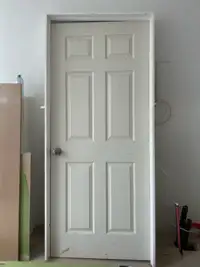 32" Pre-hung door with lock