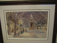 Trisha Romance CANDLELIGHT STROLL LE FRAMED