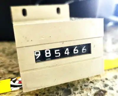 ELECTRO-MECHANICAL EVENT COUNTER with 120VAC TRIGGER INPUT, View more
