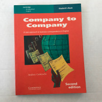 Company to Company Business English textbook  ESL studies book