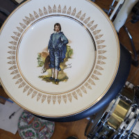 Vintage collectors plate. Blue Boy