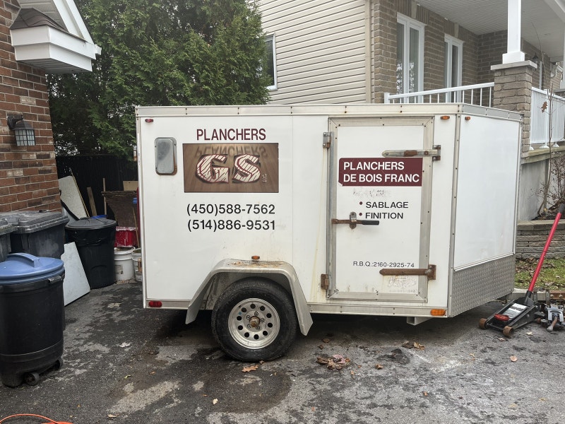 Remorque fermé 5x8 tous alluminium Remorques utilitaires Lanaudière