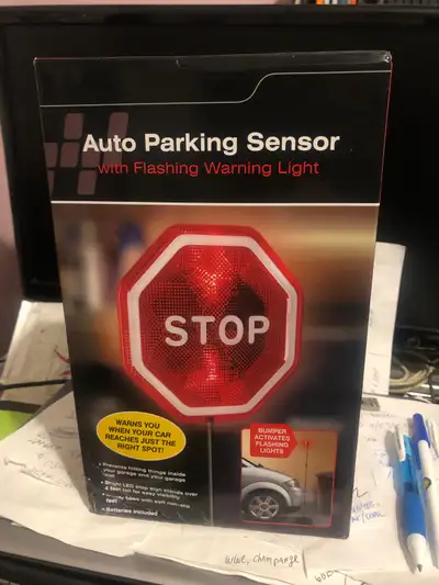 I have a Auto Parking Sensor with Flashing Warning Light… This Unit Prevents you hitting things insi...