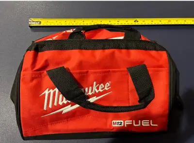 Brand new Milwaukee fuel tool bag Brand new never used Check the size from the picture