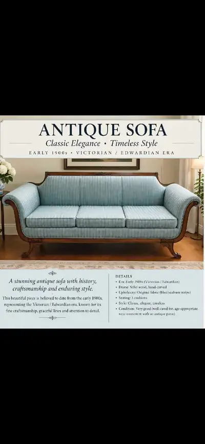 Antique Sofa, View more