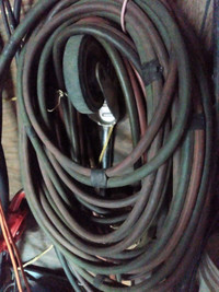 Acetylene torches and long hoses +24"x24 exhaust fan and auto fa
