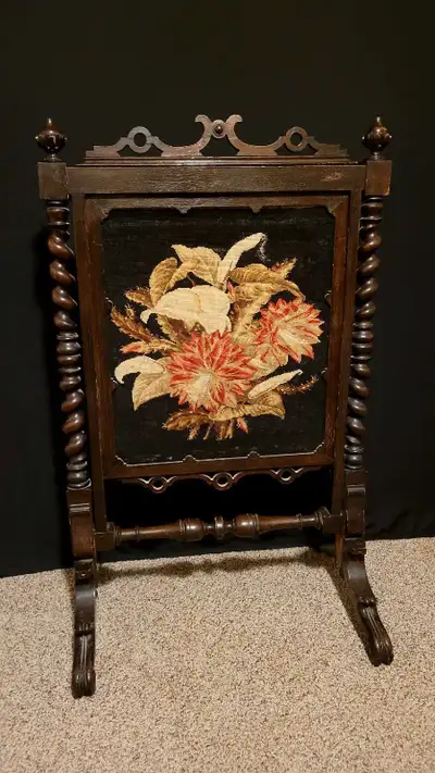 Barley Twist Fireplace Screen, View more