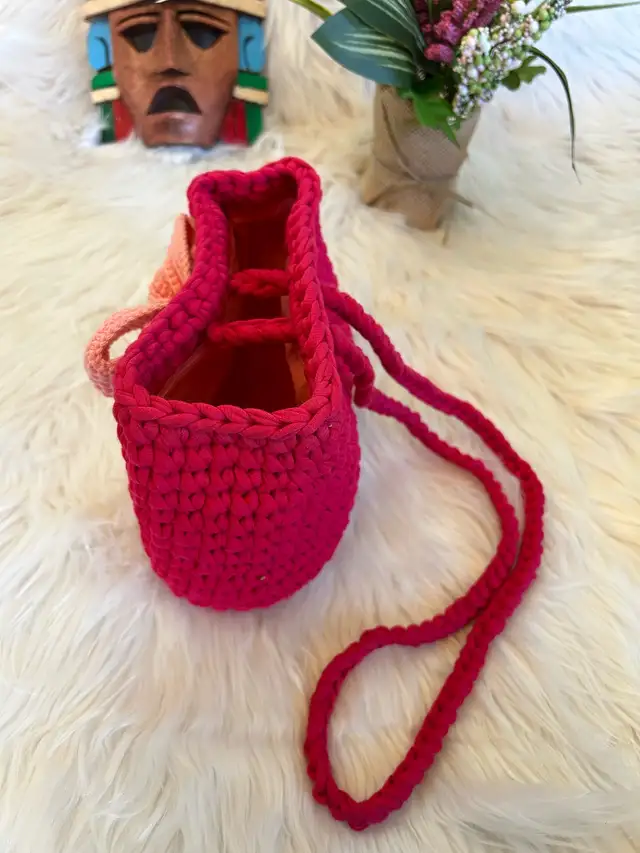 Crochet Bow Purse, sling and handbag in Women's - Bags & Wallets in London - Image 6