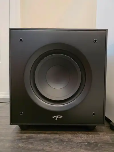 Selling a like-new Paradigm Defiance V10 subwoofer. Specifications are as follows: DESIGN: 10" (254...