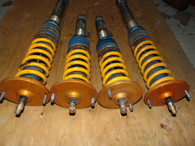 99 00 01 02 NISSAN SKYLINE R34 GT-R ADJUSTABLE COILOVERS SHOCKS dans Autres pièces et accessoires  à Ouest de l’Île - Image 3