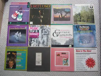 12 Vintage Vinyl Albums To Choose From - Mostly Orchestral, View more
