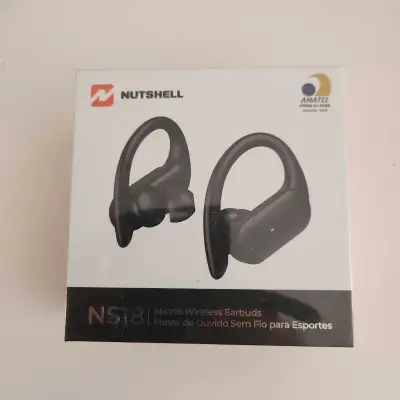 Currently $50 on Amazon. These Pink colour Nutshell NS18 sports wireless earbuds are brand new, seal...