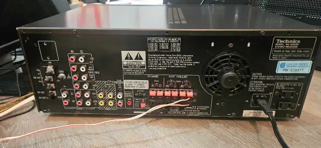 Technics SA-GX650 Vintage Stereo Receiver in Stereo Systems & Home Theatre in City of Toronto - Image 6