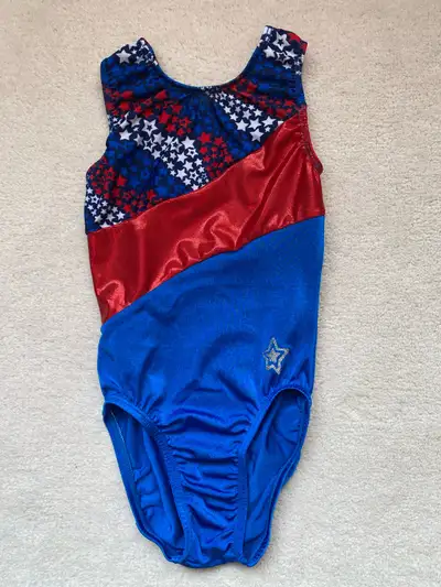 Gymnastics leotard toddler girl’s size XS 4/5 , View more