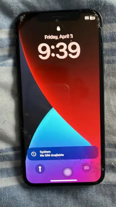 IPhone X Screen frozen , View more