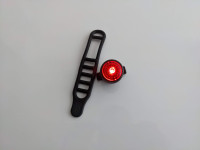 Bike tail/rear light - red, rechargeable (Brand: Cycle Torch)
