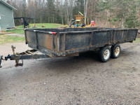 8x16 deck over utility trailer 