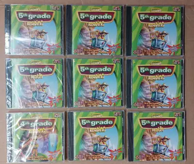 Factory sealed Galswin 5th Grade Reading Windows 95/98/2000/me/xp All 9 for $20